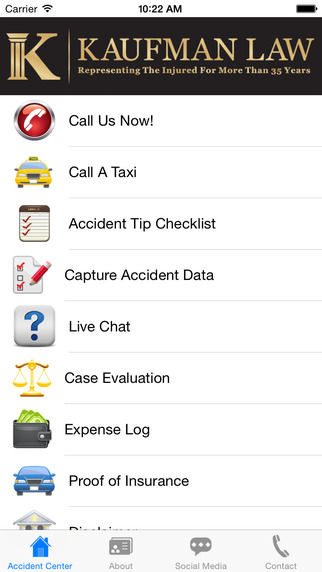 Accident Survival App by Kaufman Law