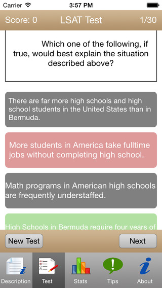 【免費商業App】LSAT Practice-APP點子