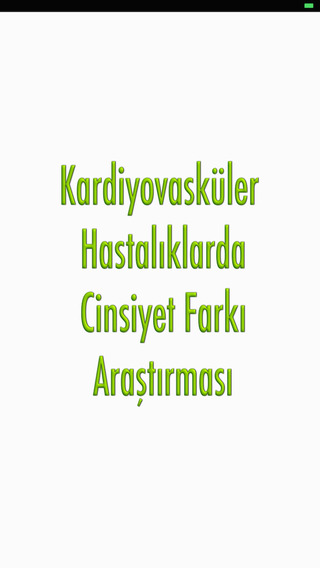 【免費商業App】Cinsiyet Farkı Araştırması-APP點子