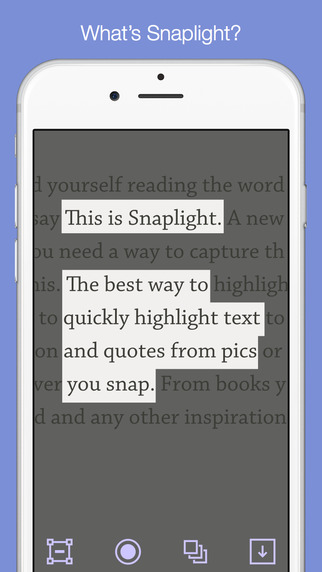 Snaplight - Photo Highlighter