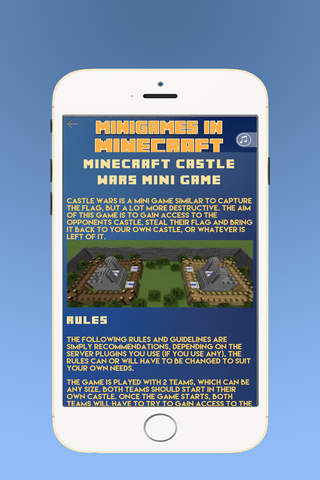 HQCraft Guide for Minecraft - Mini Games Guide for Minecraft and The Best Tips & Tricks for MC Minigames! screenshot 3