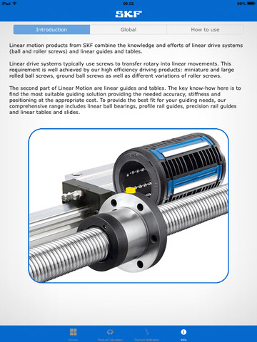 【免費商業App】SKF Ball and Roller Screws Calculator-APP點子