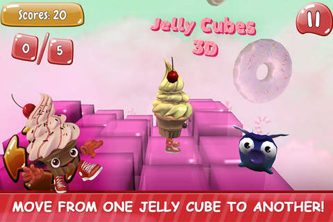 Jelly Cubes 3D PRO screenshot 2