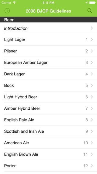 免費下載生活APP|Beer Styles - BJCP 2008 Style Guidelines for beer, cider & mead app開箱文|APP開箱王