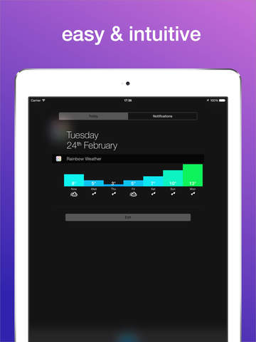 【免費天氣App】Rainbow Weather Widget - Beautiful & Minimal Local Forecast-APP點子