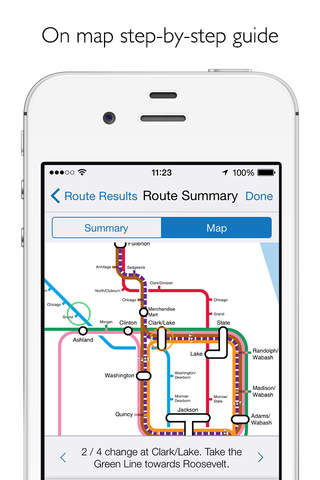 Chicago L Metro Map screenshot 4