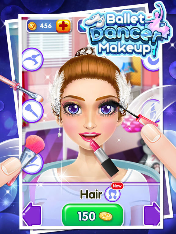 Ballet Dancer Makeup - Free Girls Gamesscreeshot 3