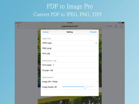 免費下載商業APP|PDF2Image Edition - for Convert PDF to Image(JPEG,PNG,TIFF), Extract images from PDF app開箱文|APP開箱王