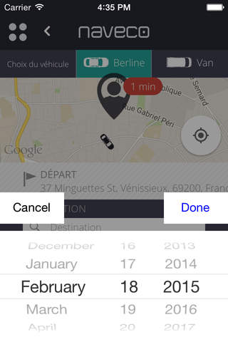 NAVECO : VTC Chauffeur Privé screenshot 2