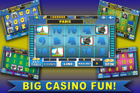 Aaaah! Adventure Gotham City Slots - NYC Las Vegas Casino Deluxe screenshot 2