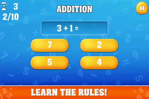 Fun Arithmetic For Kids Prof screenshot 2
