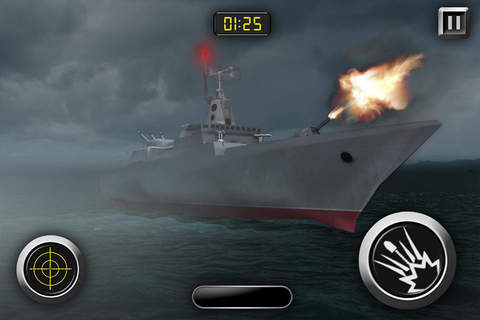 Naval Pacific Battle Ship War: Navy Siege screenshot 3