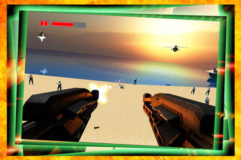 The Beach Battle: Modern Commando in Frontline Warfare for Naval army Defense screenshot 2