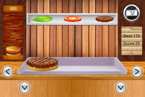 Yummy Burger Cooking Restaurant Maker screenshot 2