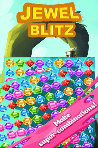 Jewel Blitz World - The best free Match 3 Game for Kids and Children screenshot 4