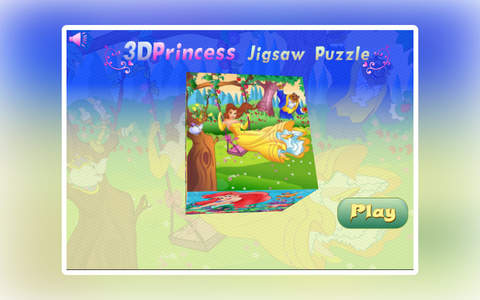 3D Princess Jigsaw Puzzle screenshot 3