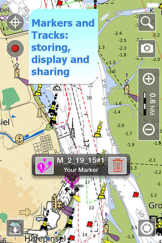 Aqua Map Germany, Nautical GPS screenshot 2