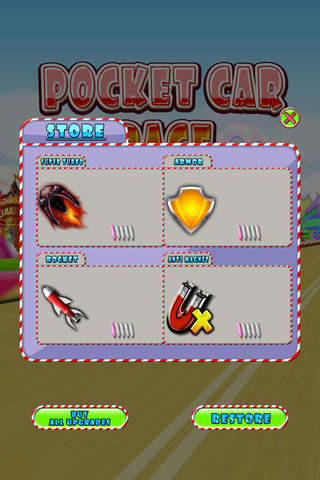 Pocket Car Race FREE - Stock Car Race with an attitude! screenshot 3