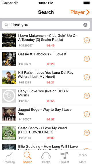 Music Player for SoundCloud.
