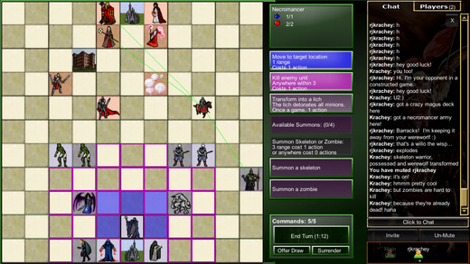 Armies of Zatikon: Trading Cards Chess - A Free Multiplayer Strategy Board Game