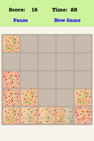 Color Blind 5X5 - Merging Number Tiles &  Playing With Piano Music screenshot 2