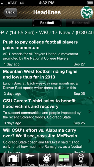 【免費運動App】Colorado State Rams SuperFans-APP點子