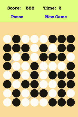 Classic Dots - Link the dots which are chequered with black and white screenshot 3