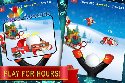 A Santa Snowball Helper Attack Fight - Messy Christmas Best Frozen Fiends screenshot 4