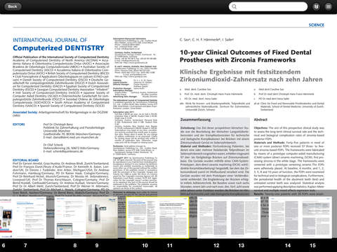 International Journal of Computerized Dentistry screenshot 3