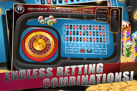 Secret Service Roulette Pro - Vegas Big Win Casino Style Gaming! screenshot 3
