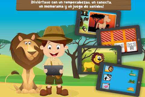 Milo's Free Safari Cartoon screenshot 2