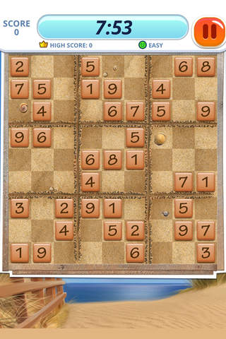 Beach Sudoku screenshot 2