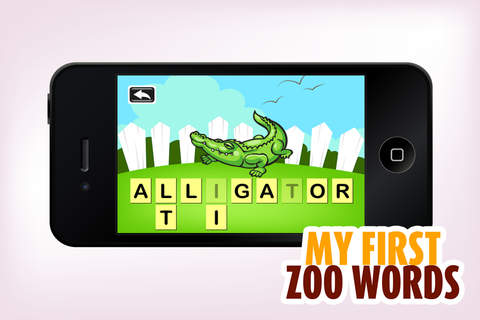 My First Zoo Words - Learning game for Kids in Pre School and Kindergarten screenshot 3