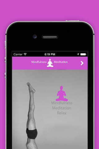 Mindfulness meditation relax screenshot 3