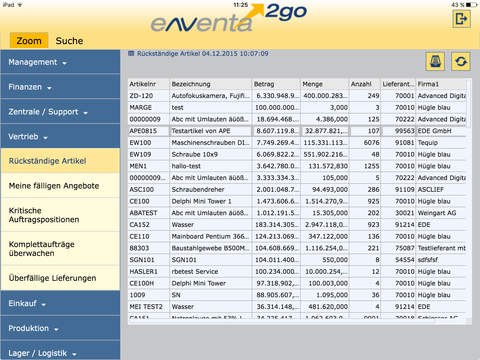 eNVenta2go screenshot 3
