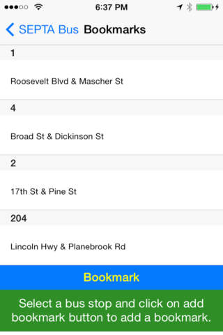My Next Bus SEPTA Edition Pro  - Public Transportation Directions and Trip Planner screenshot 4