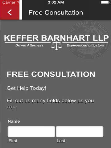 【免費商業App】KEFFER BARNHART LLP-APP點子