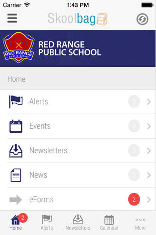 Red Range Public School - Skoolbag screenshot 2