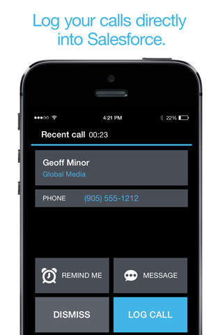 Phonedeck for Salesforce screenshot 3