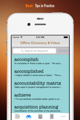 Project Management Quick Study Reference: Best Dictionary with Video Lessons and Learning Cheat Sheets screenshot 3