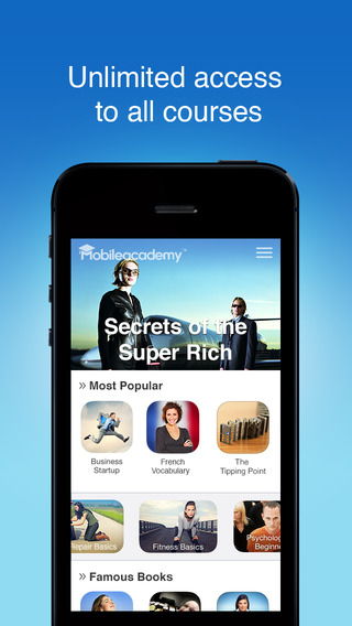 Mobile Academy - Unlimited courses on your mobile