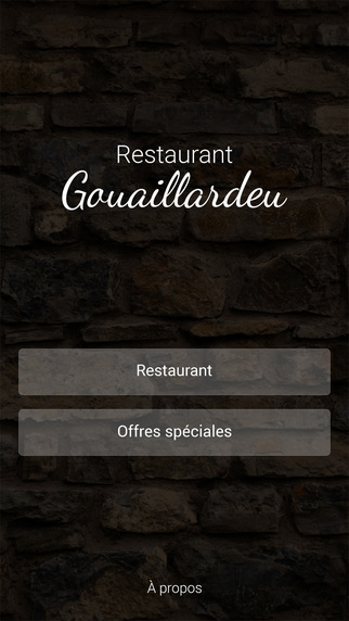 Restaurant Gouaillardeu
