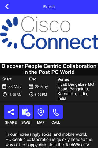 Cisco Connect 2015 screenshot 3