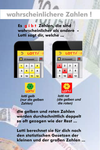 Lotti gelb - die Lotto App zum Gewinnen screenshot 3