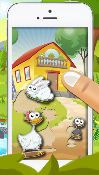 【免費遊戲App】Animals - fun minigames for kids-APP點子