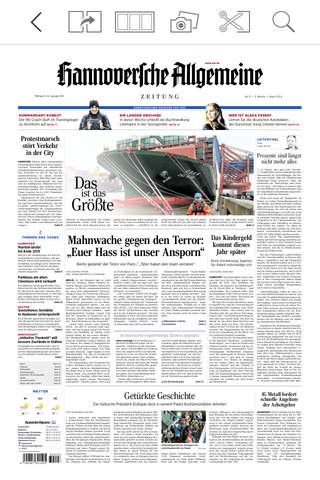 HAZ E-Paper News aus Hannover screenshot 3