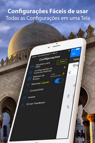 SunChat lite - Qibla Compass, Islamic Prayer Times & News screenshot 4
