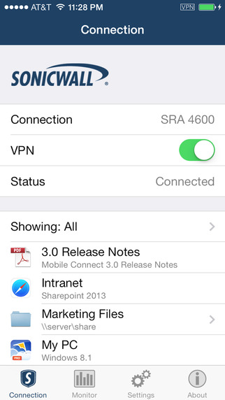 【免費商業App】SonicWALL Mobile Connect-APP點子
