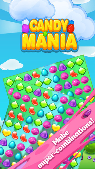 【免費遊戲App】Candy Mania - Fun Jelly Candies And Fruit Chocolates Puzzle Mania For Kids-APP點子