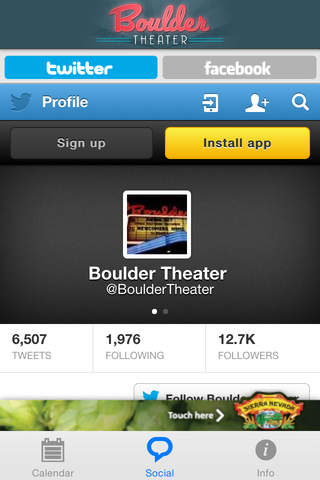 Boulder Theater screenshot 3